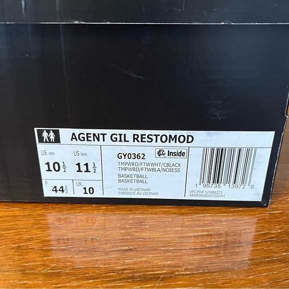 ADIDAS Agent Gil Restomod “Hibachi”Shoes - Picture 10 of 11